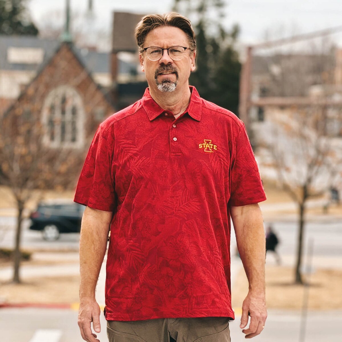 Tommy Bahama I-State Cardinal Palm Fresco Polo